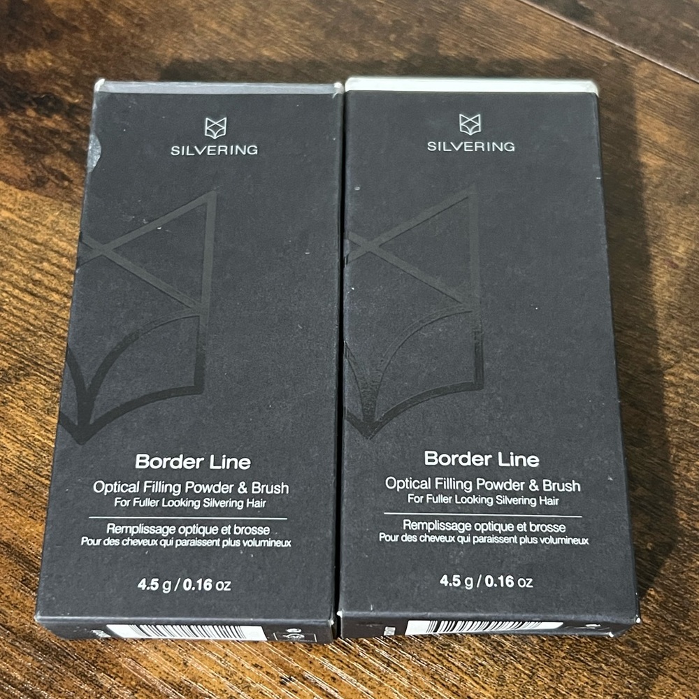 Silver Jeans Black Border Line Optical Filling Powder & Brush